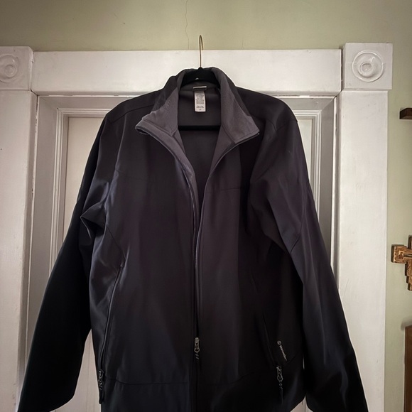 Champion Men's Dark Gray Windbreaker - Picture 1 of 5